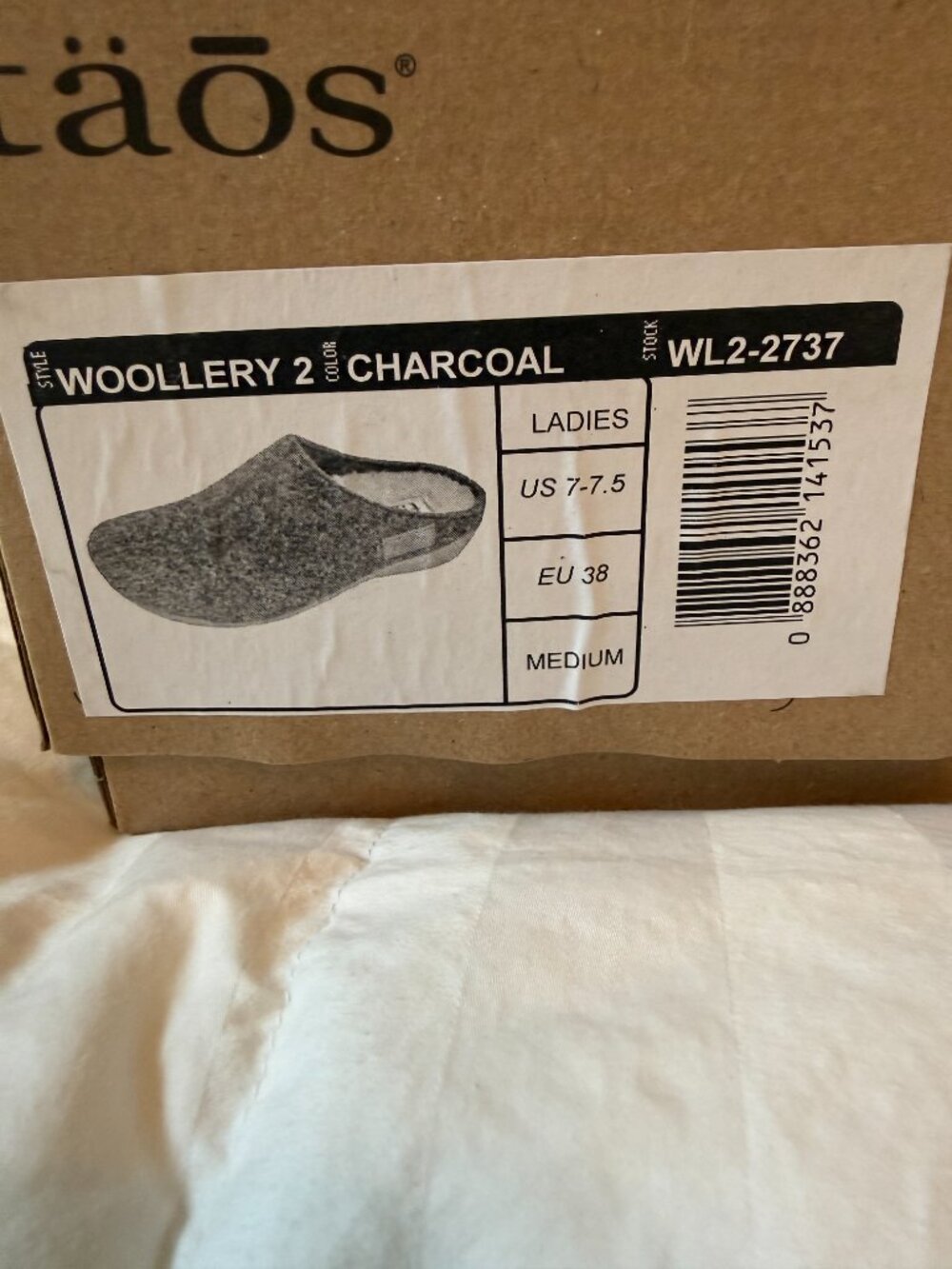 Taos Womens Wool Clog - Picture 2 of 5